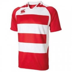 Camiseta Canterbury Rugby RU-GBY Rojo - Blanco