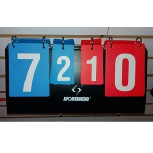 Tablero Marcador Ping Pong 40 x 18 cm. Tablero de puntuacion