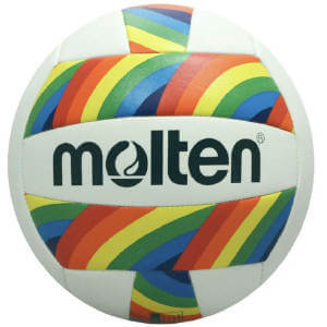 Balon de Voleibol Molten Rainbow Multicolor