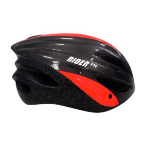 Casco Protector Rider ECO17 Gris Naranjo