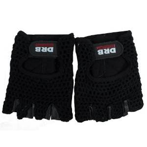 Guante Fitness DRB Cuero Tejido