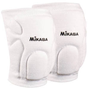 Rodilleras de Voleibol Mikasa Profesionales Senior Blancas