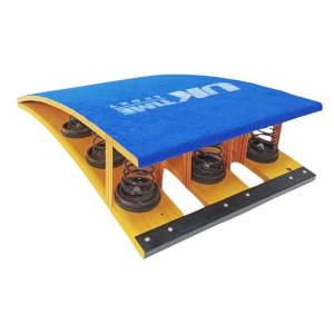 Trampolin de gimnasia con resortes