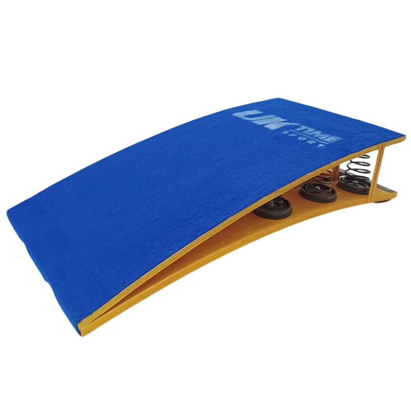 Trampolin de gimnasia con resortes 2